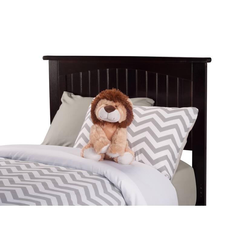 Traditional Bed Frame with Footboard - HomeStock Vintage Style Bed - Sleigh Bed - Bedroom Furniture