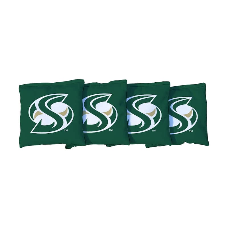 CSU Sacramento State Hornets Green Cornhole Bags - All-Weather Resin Filled