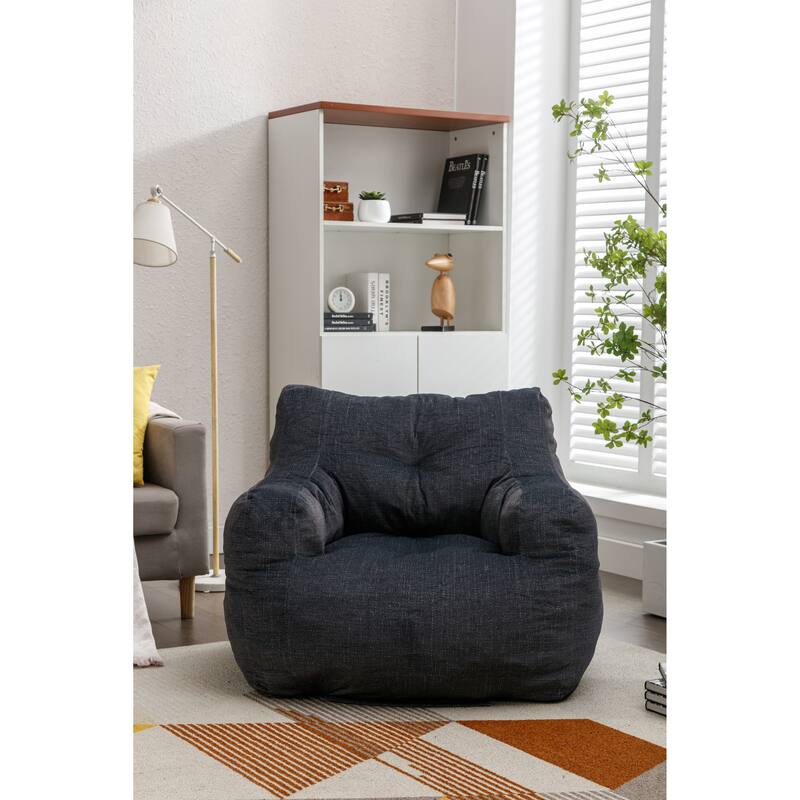39.37" Bean Bag Chair with Memory Sponge