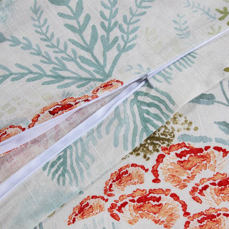 HiEnd Accents Oceania Coastal Paradise Duvet Cover Set, 3PC