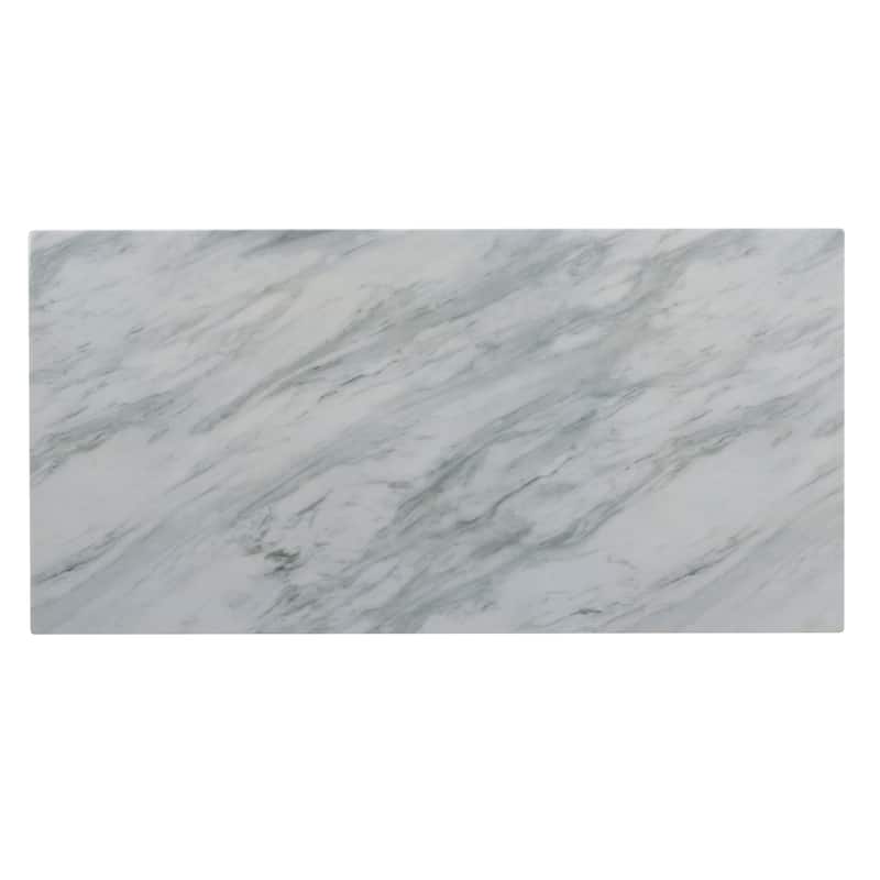 Amara Contemporary 48-inch Faux Marble Top 3-Piece Accent Table Set by Furniture of America