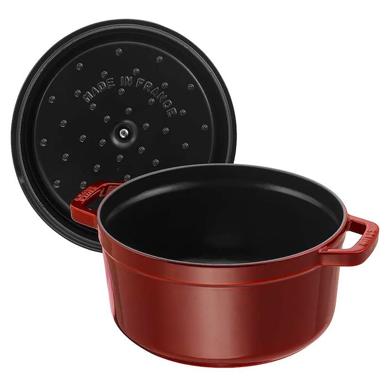 STAUB Cast Iron 2.75-qt Round Cocotte