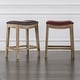 preview thumbnail 12 of 29, NPD Furniture Elmo Bonded Leather Counter Stool