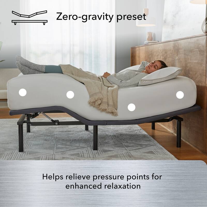 Beautyrest baselogic Silver Adjustable Base