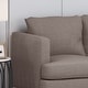 preview thumbnail 18 of 19, Cason Modern 3-Seater Fabric Sofa by Christopher Knight Home - 87.75" W x 34.50" D x 35.25" H