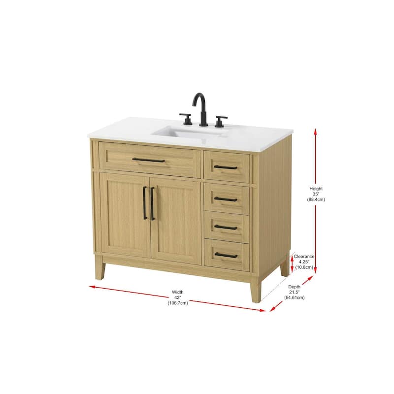 Rachel Single Bathroom Vanity (32-42 inch)