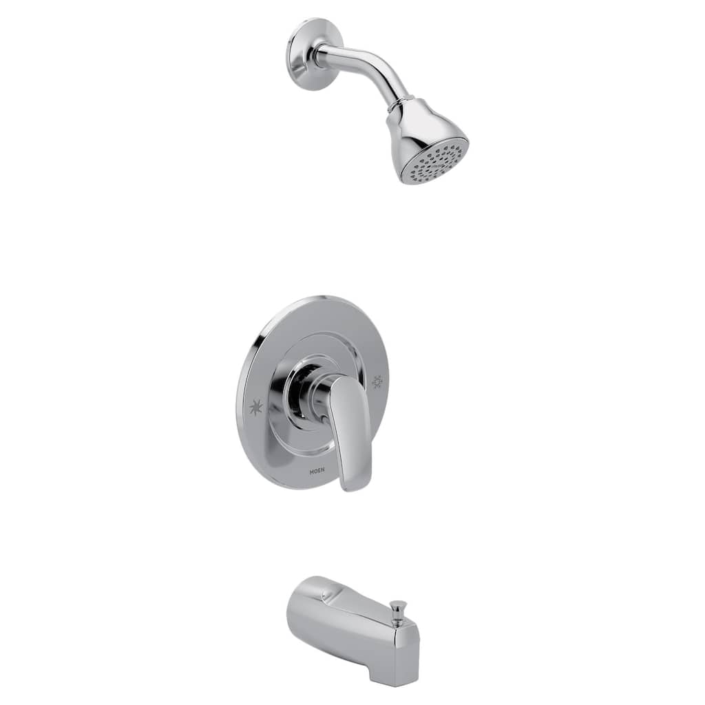 Moen TL5471 Chateau Tub and Shower Trim Package with 2.5 GPM Single - Polished Chrome