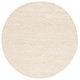 preview thumbnail 10 of 8, SAFAVIEH Handmade Textural Noeline Contemporary Wool Rug 6' Round - Gold/Ivory - Round