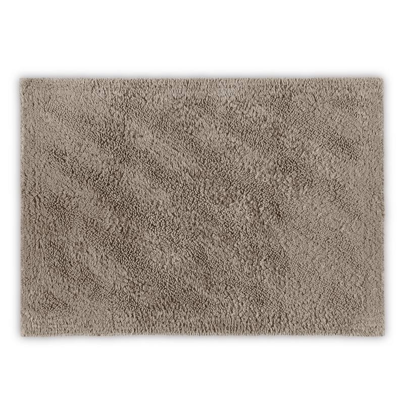 Diagonal Tufted Bath Rug 60x90 - Warm Gray