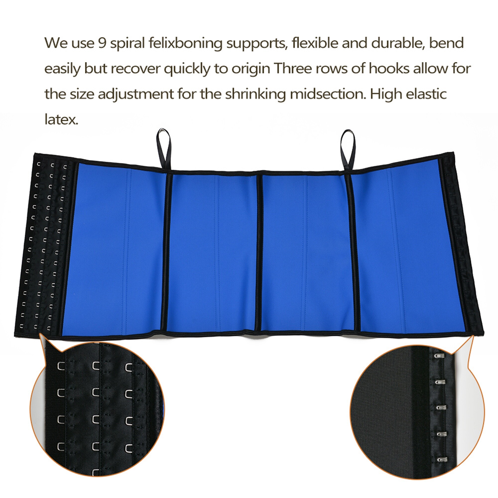 Women Body Shaper Latex Sport Girdle Waist Training Corset Waist