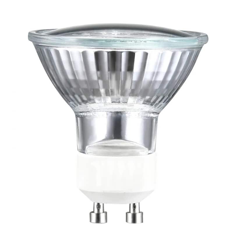 Halogen Light Bulb 50W 2800K 450LM CRI 99 Dimmable Spotlight for Track and Downlights - White - 1.97 x 1.97 x 2.20 in