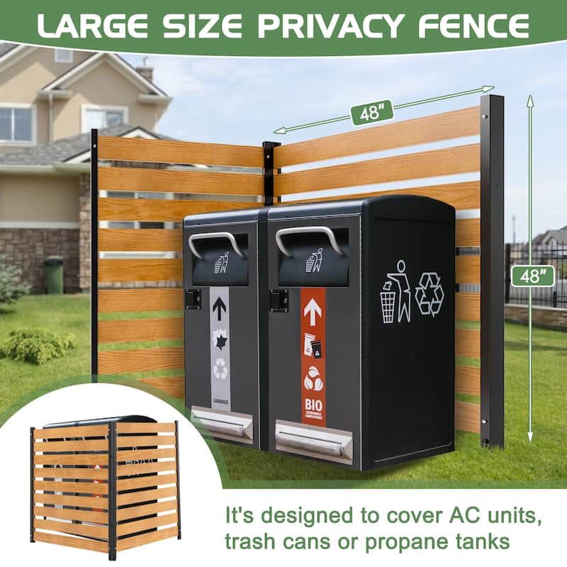 Outdoor Fence Panels Air Conditioner Fence Privacy Fence Screen