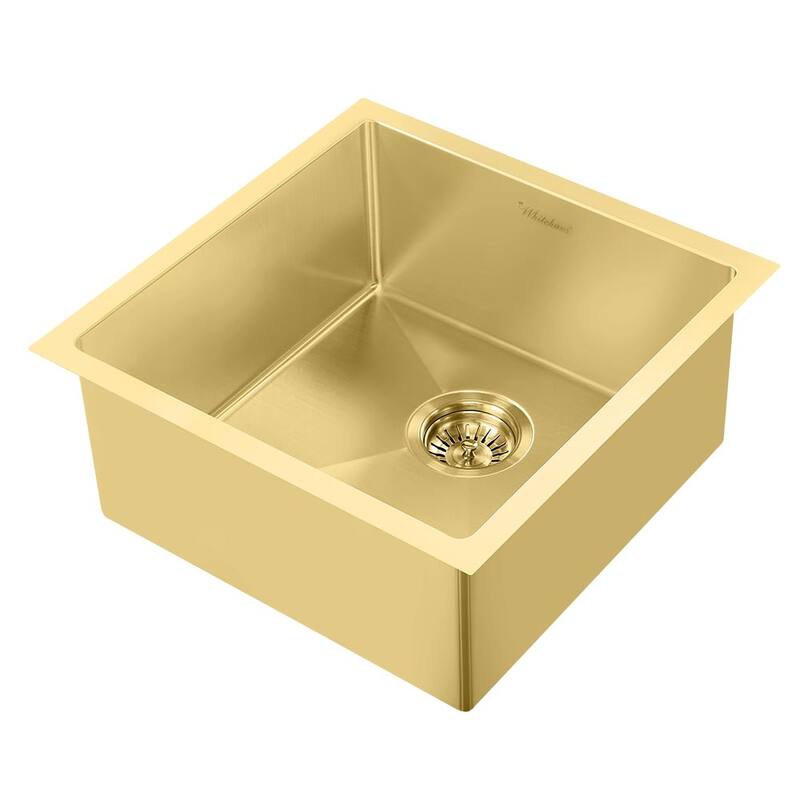 Whitehaus Collection Noah Plus Under Mount Kitchen Sink - Yellow