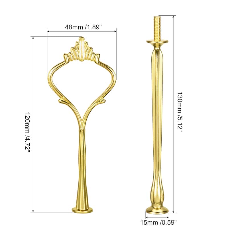 3-Tier Cupcake Stand Hardware Fittings for Cake Stand
