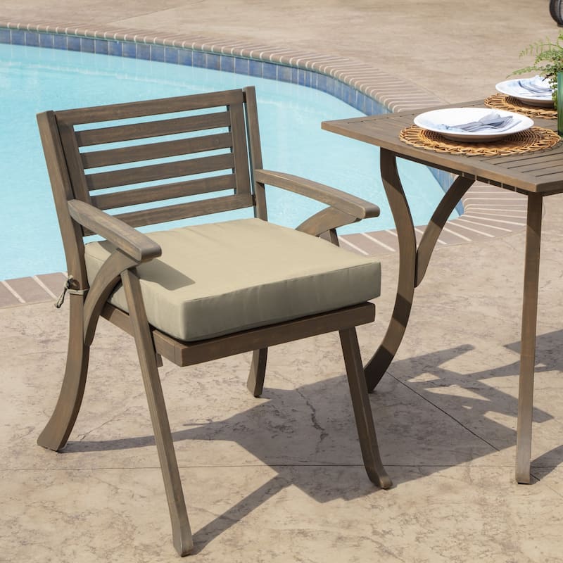 ARDEN Leala Texture Outdoor 21 x 21 in. Seat Cushion