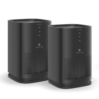 Air Purifier with True HEPA H13 Filter | 470 ft² per Hour for Smoke, Odors, Pollen, Pets | 99.9% Removal to 0.1 Microns