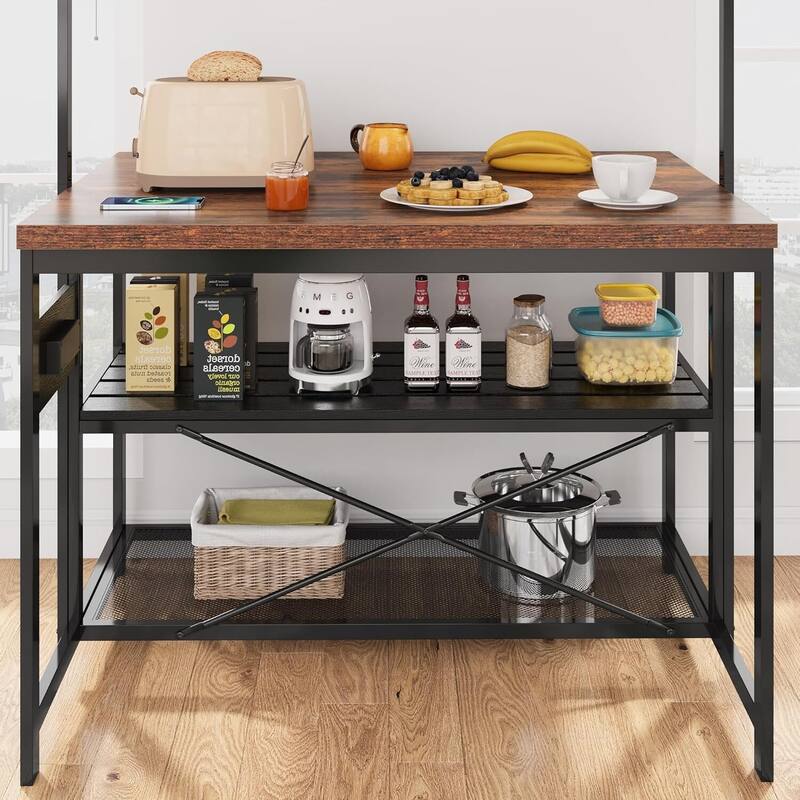 IDEALHOUSE 47'' Large Kitchen Island