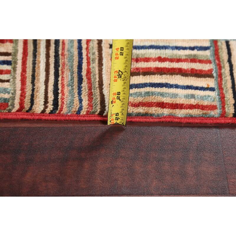 Gabbeh Kashkoli Area Rug Wool Hand-knotted Contemporary Foyer Carpet - 4'7" x 6'3"