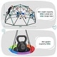 preview thumbnail 6 of 6, 10 ft Climbing Dome Swing Set with Saucer Swing, Jungle Gym for Kids Outdoor Playset for Ages 3-12 - 10ftx10ft