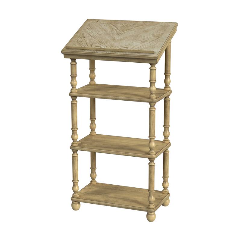 Alden 4-Tier Library Stand