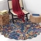 preview thumbnail 59 of 71, SAFAVIEH Handmade Blossom Jetchka French Country Floral Wool Rug