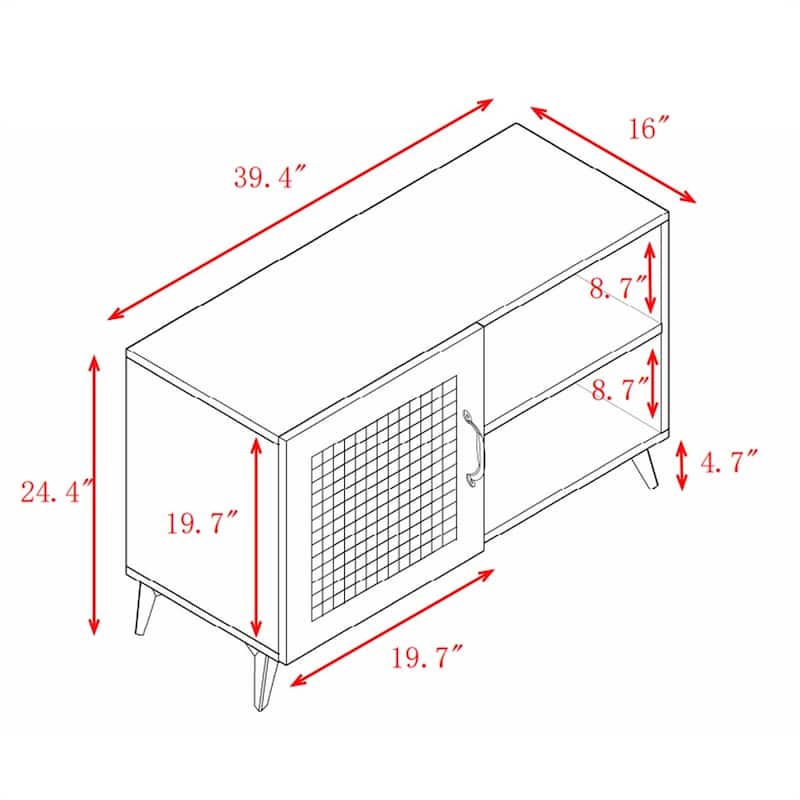 Modern Shoe-Storage Cabinet