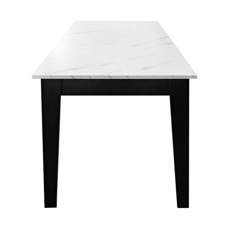 Dining Table, 106.3 in Large Extendable Kitchen Table