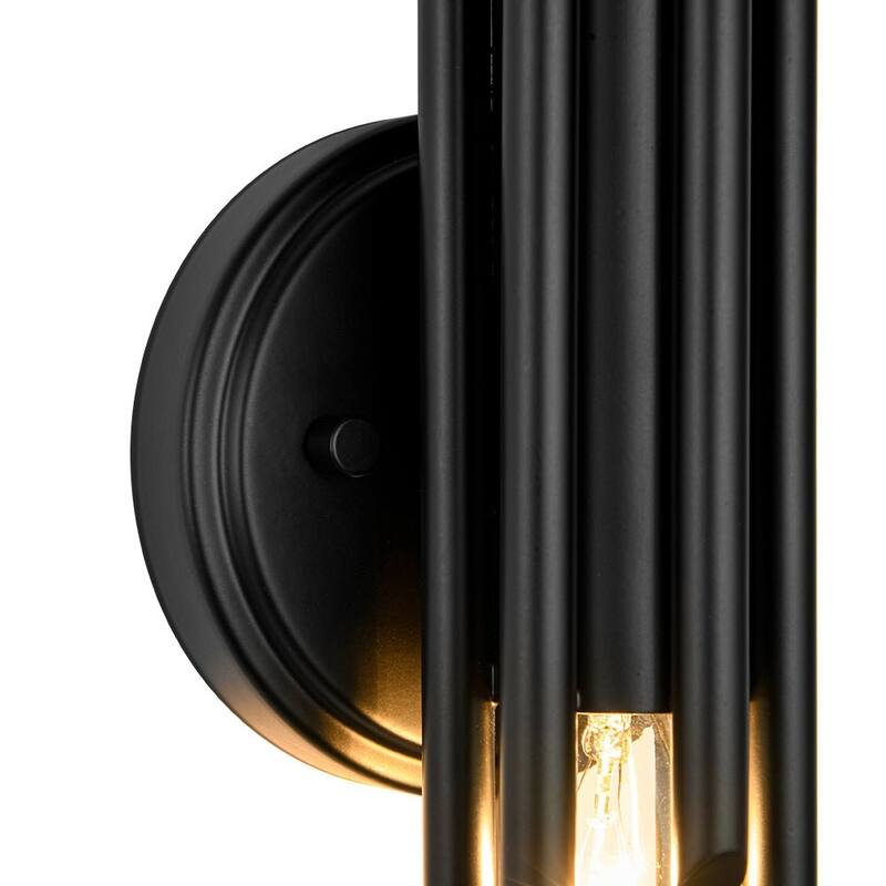 1-Light Modern Stylish Multiple Iron Tube Wall Lamp