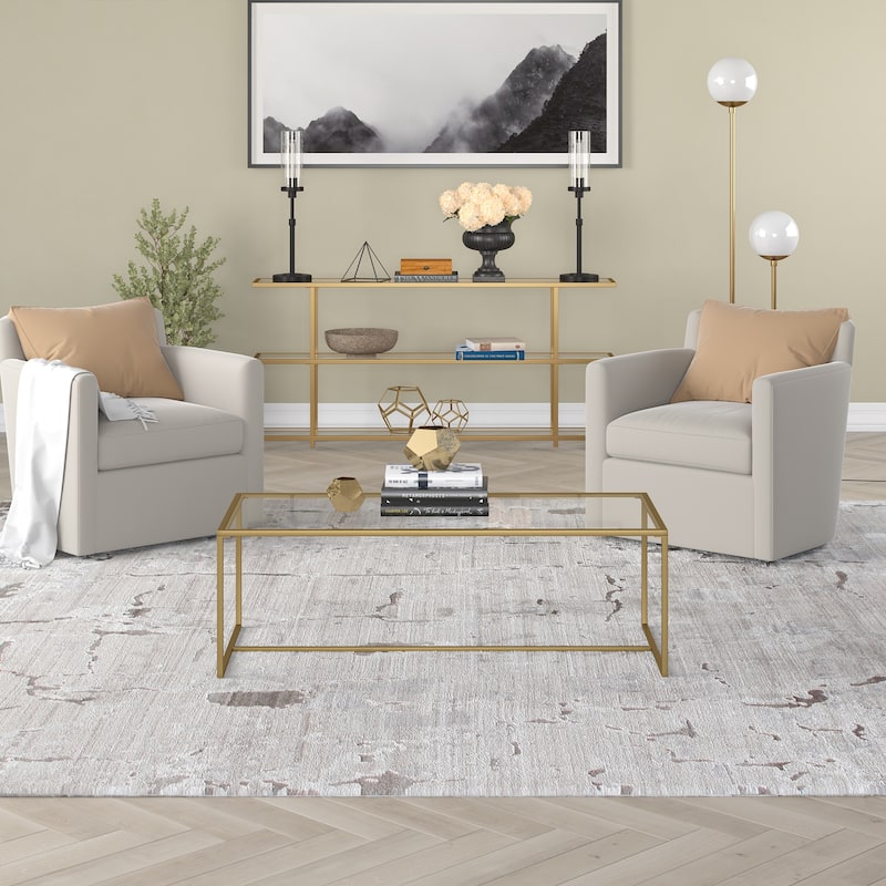 Pico 47.25" Wide Rectangular Coffee Table