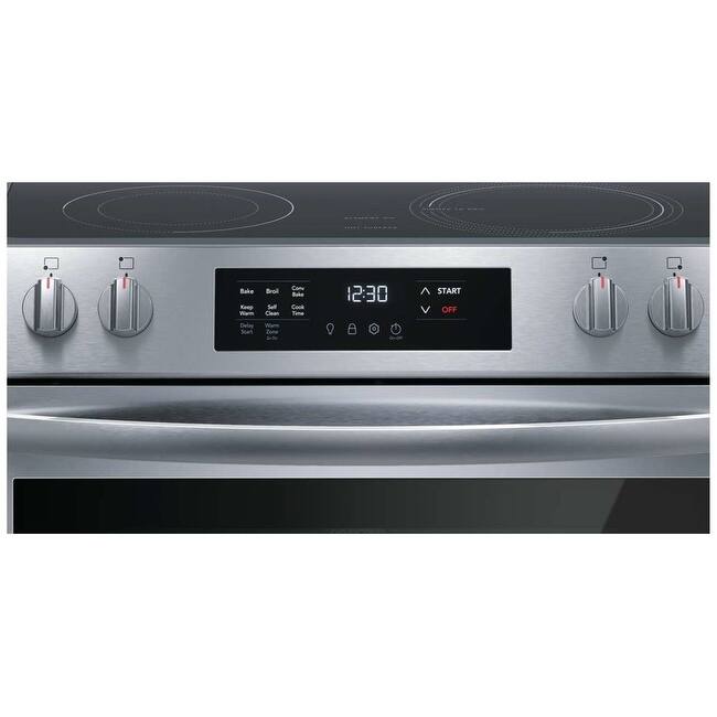 Frigidaire FCFE3083A 30" Wide 5.3 Cu. Ft. Slide In Electric Range with