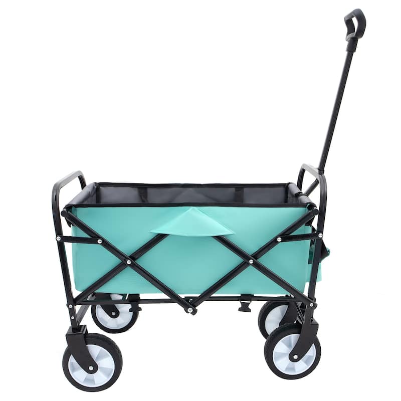225 lb Collapsible Wagon Cart with Strapping System