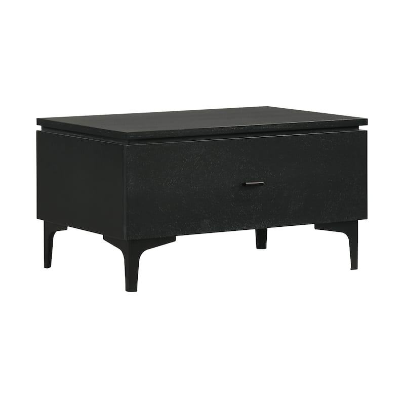 Legend 3 or 4 Piece Gray Fabric King or Queen Platform Bed and Nightstands Bedroom Set