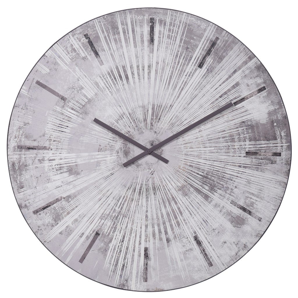 Mina - Metal and Wood Wall Clock