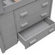 preview thumbnail 15 of 27, Twin Low Loft Bed wPlayhouse, Shelf, Drawers, Window, Ladder, Guardrail