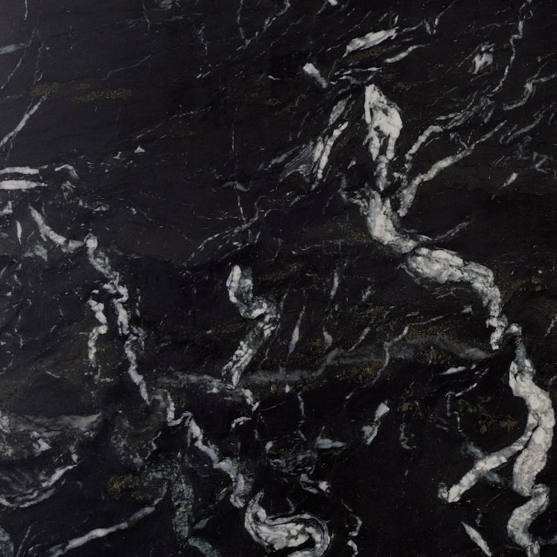 SAFAVIEH Couture Izzat Square Marble Accent Table - 21 In W x 21 In D x 12 In H - 21"W x 21"D x 12"H