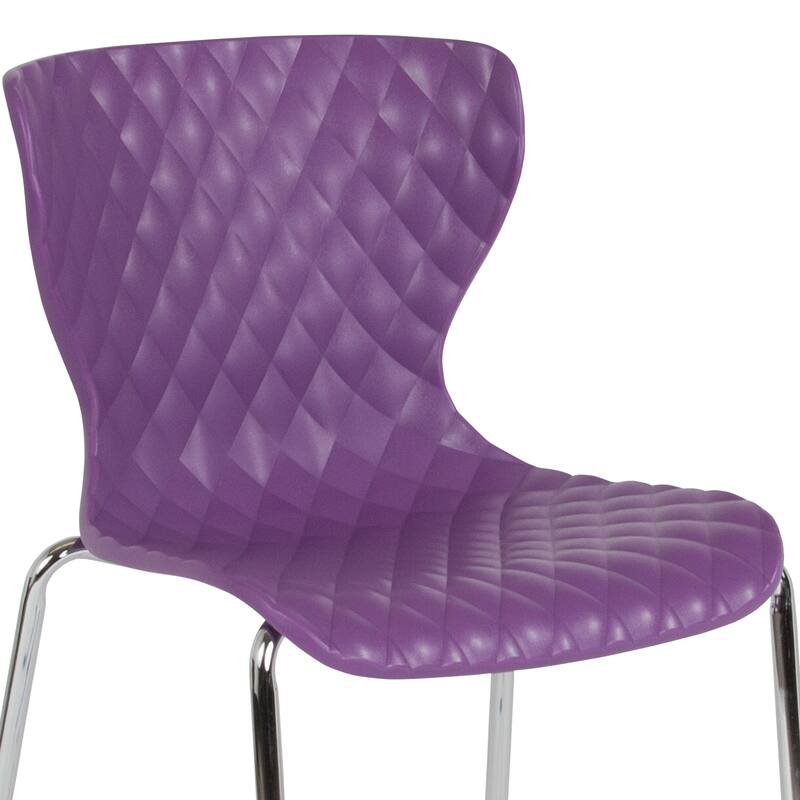 Contemporary Faux Upholstered Chair