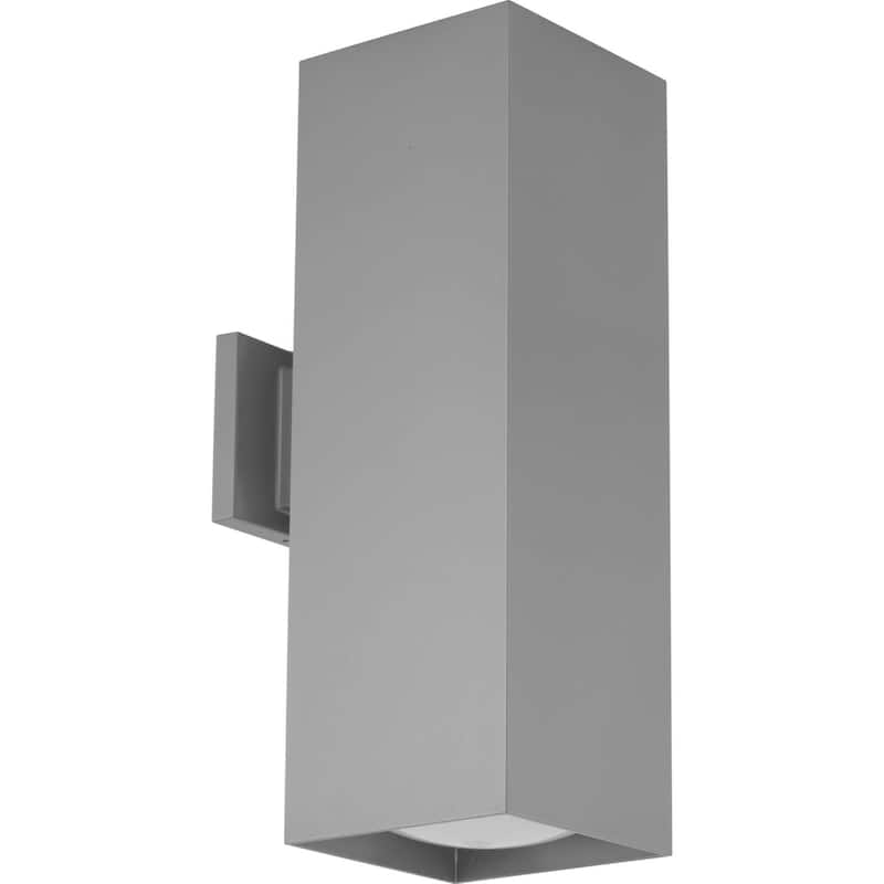 Progress Lighting Square 18" Tall 2 Light LED Outdoor Wall Sconce