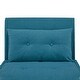 preview thumbnail 10 of 8, Haru 30" Convertible Lounge/ Sleeper Chair