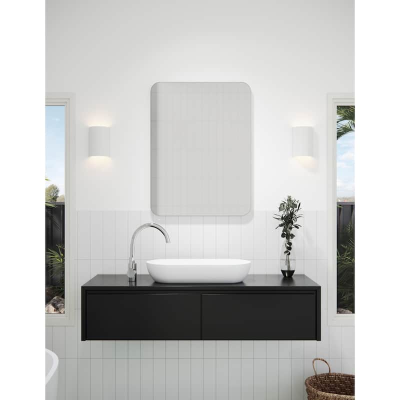 Glass Warehouse MC1-SQ-24X32 Erzi 24" x 32" Frameless Single Door