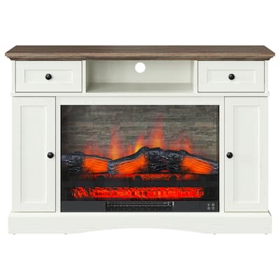 TV Stands with 28'' Fireplace