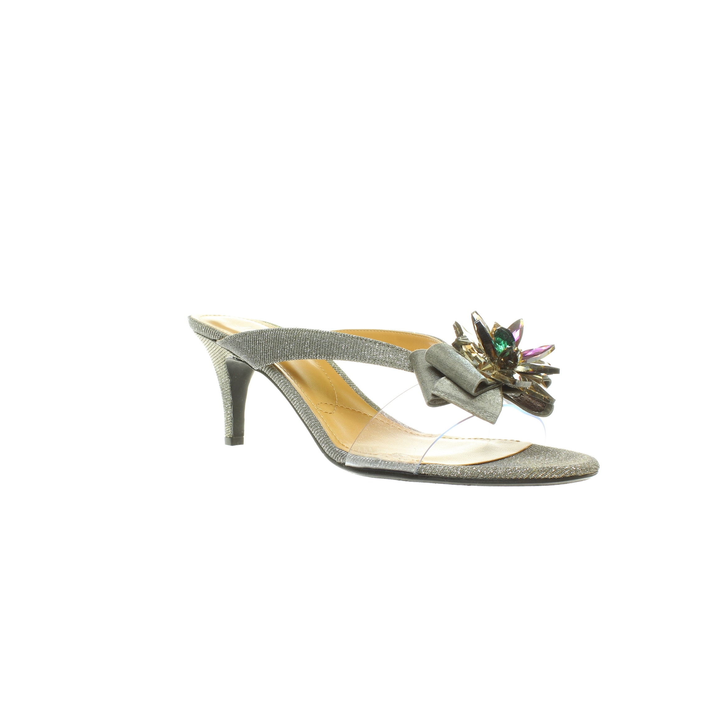 womens size 12 silver sandals