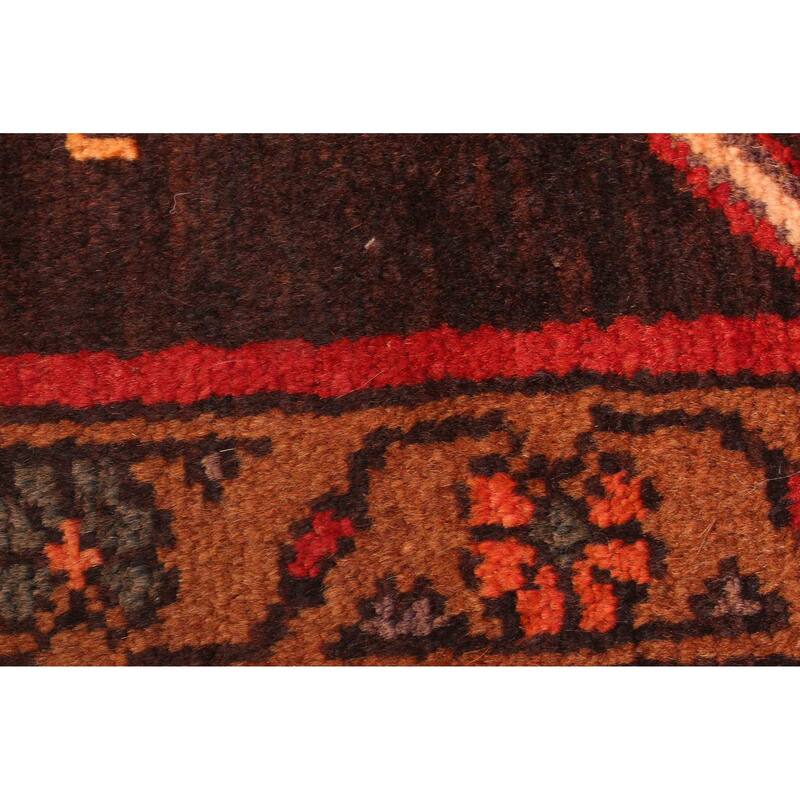 ECARPETGALLERY Hand-knotted Andelz Red Wool Rug - 4'1 x 7'0