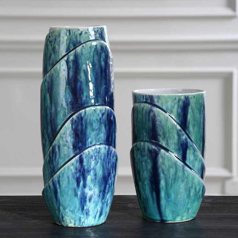 Uttermost Tranquil Duo, Vases, Set of 2