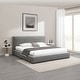 preview thumbnail 2 of 27, Tricia Chenille Upholstered Platform Bed