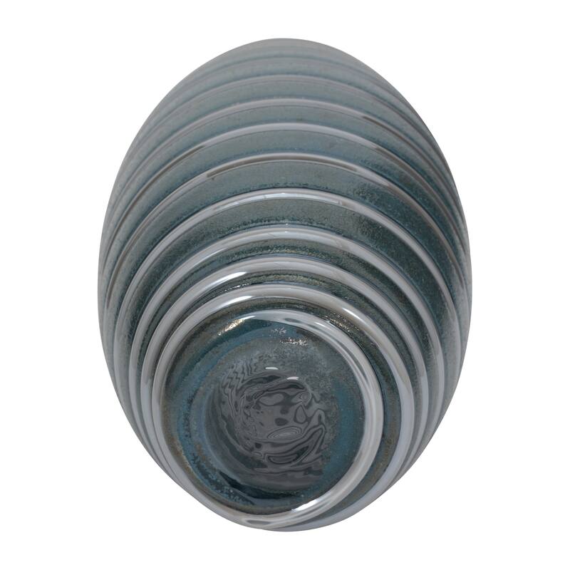 Glass Decorative Tray Marbled Swirl Pattern Modern Design Home Office