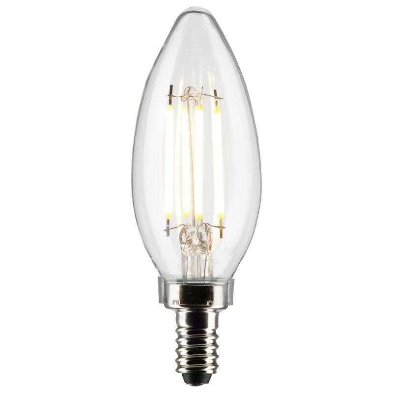 4 Watt B11 LED - Clear - Candelabra base - 90 CRI - 5000K - 120 Volt