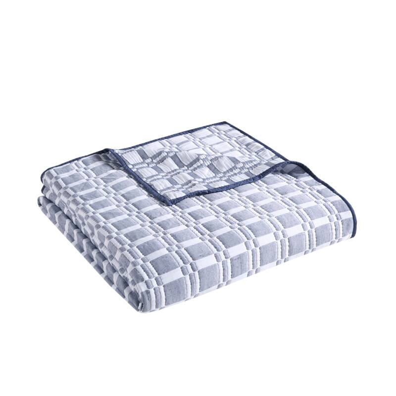 Madison Park Raine 3 Piece Reversible Matelasse Coverlet Set