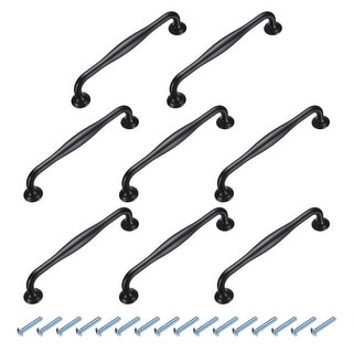 Cabinet Handles, Solid Cabinet Pulls Pull Handle with Screws for Kitchen Cupboard Drawer Dresser Wardrobes