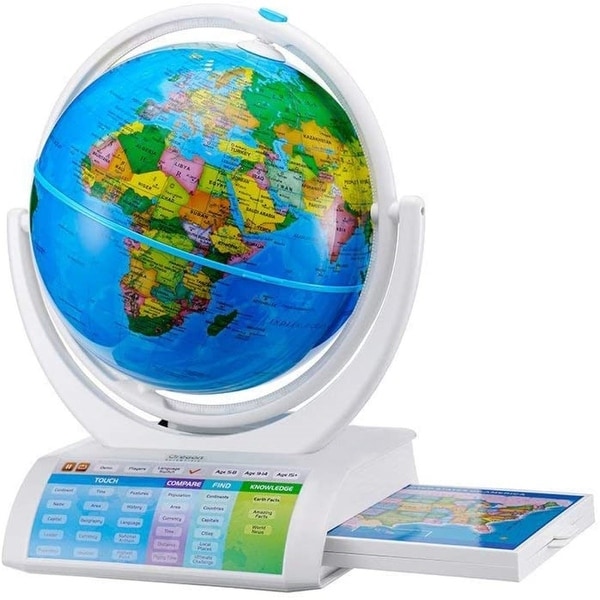 Oregon Scientific SG338R SmartGlobe Explorer Augmented Reality Educational Globe with Wireless Bluetooth Pen Bed Bath Beyond 32523963