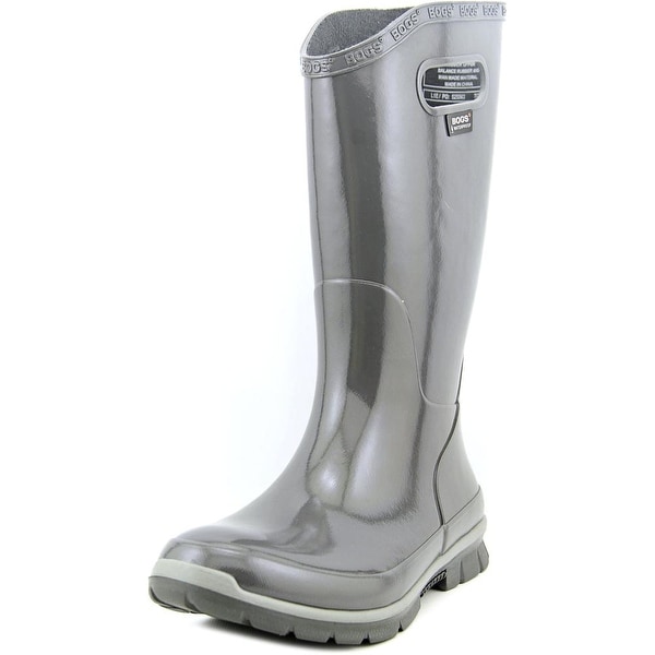 Bogs Berkley Women Round Toe Synthetic Gray Rain Boot